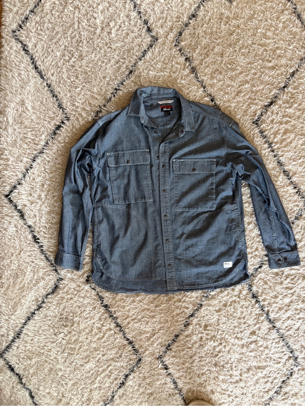 Nanga Chambray Work Shirt Jacket